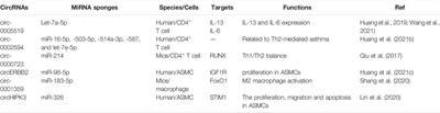 Emerging Roles of Non-Coding RNAs in Childhood Asthma